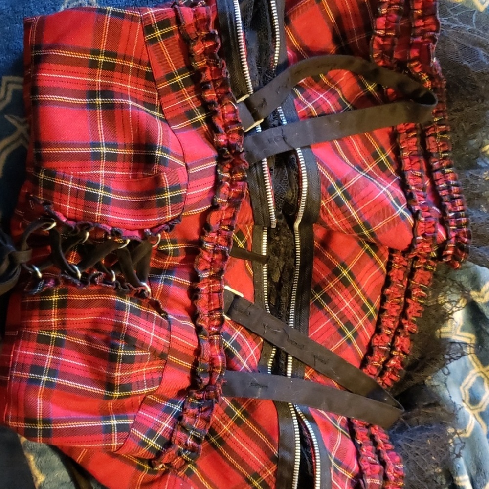Plaid dress